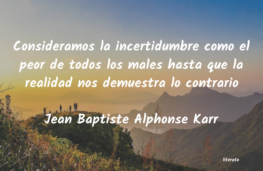 frases de Jean Baptiste Alphonse Karr