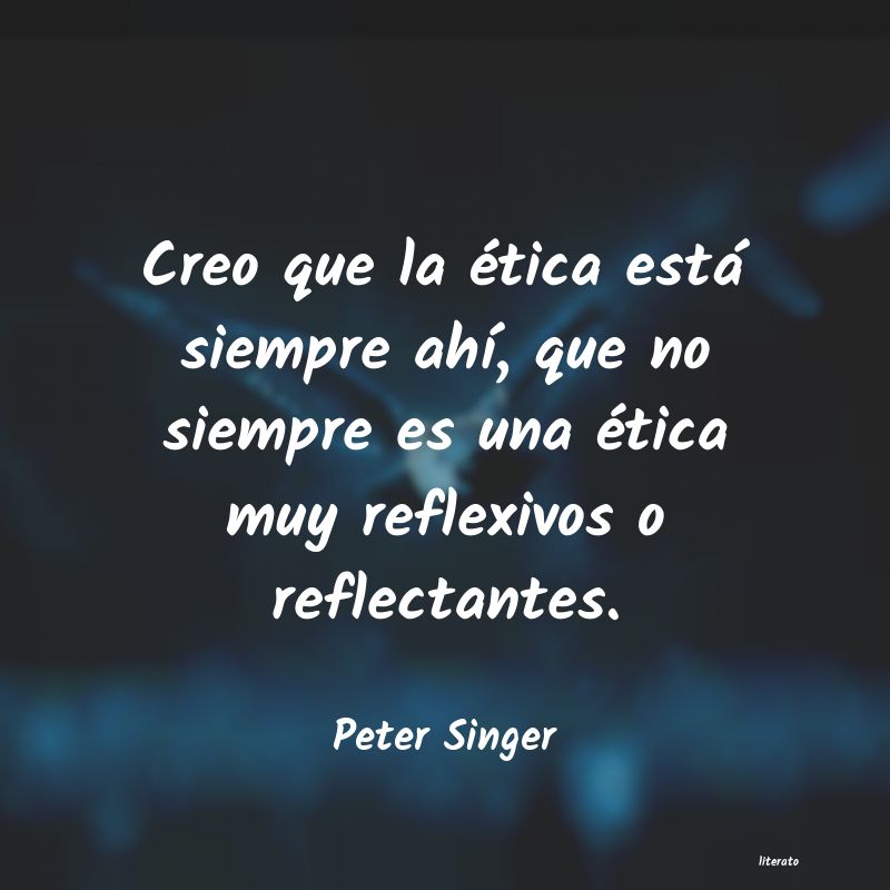 Frases de Peter Singer