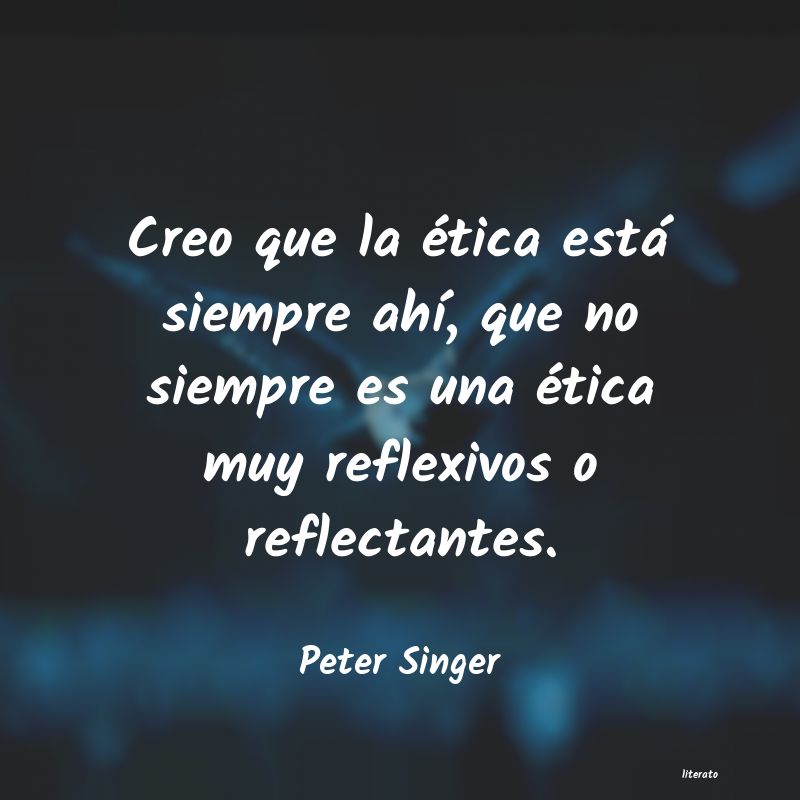 frases de Peter Singer