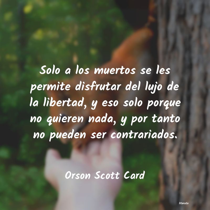 Frases de Orson Scott Card