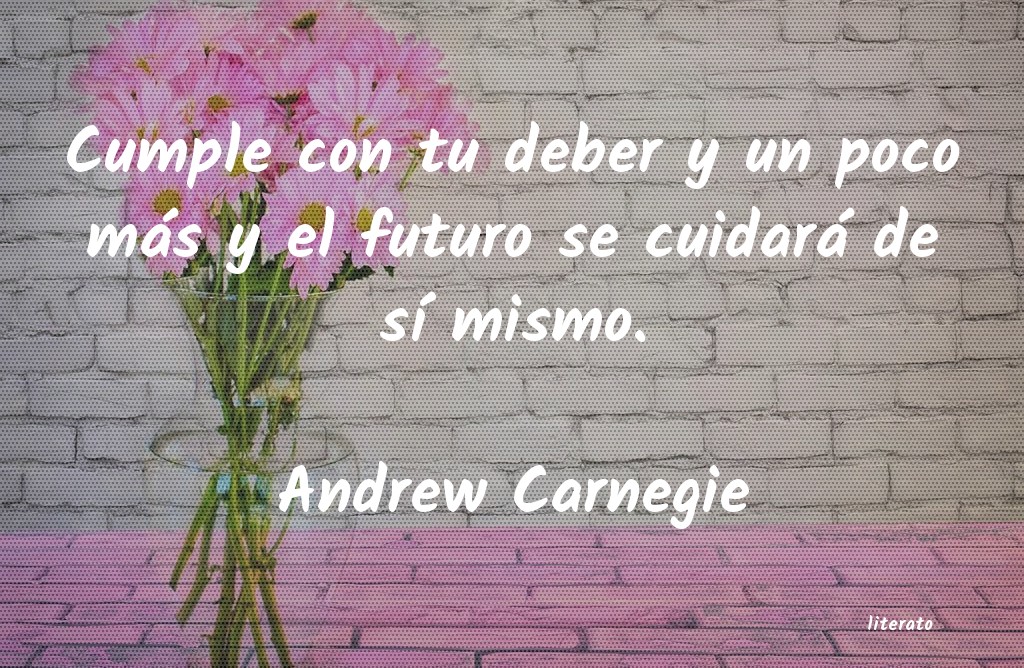 Frases de Andrew Carnegie