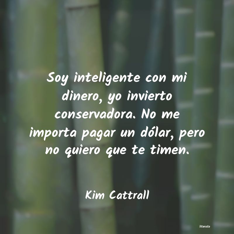 Frases de Kim Cattrall