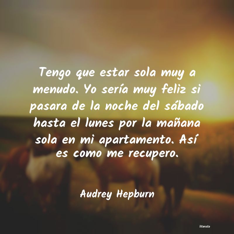 Frases de Audrey Hepburn