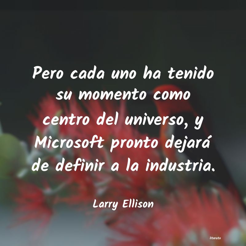 Frases de Larry Ellison