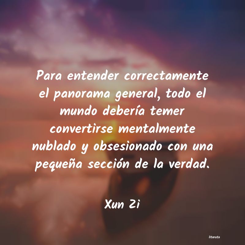 Frases de Xun Zi