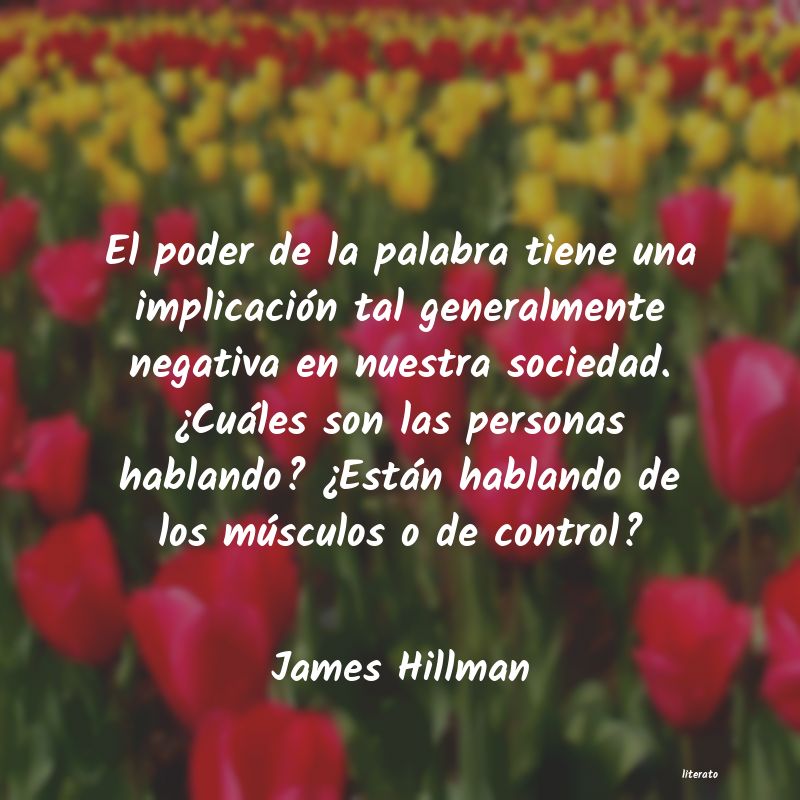 frases de James Hillman