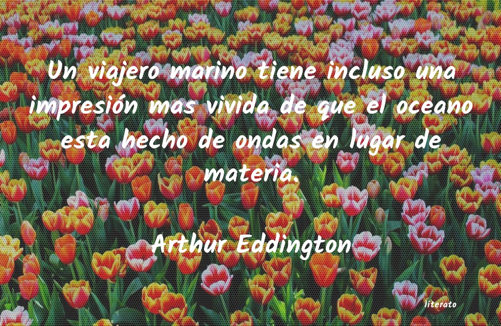 Frases de Arthur Eddington