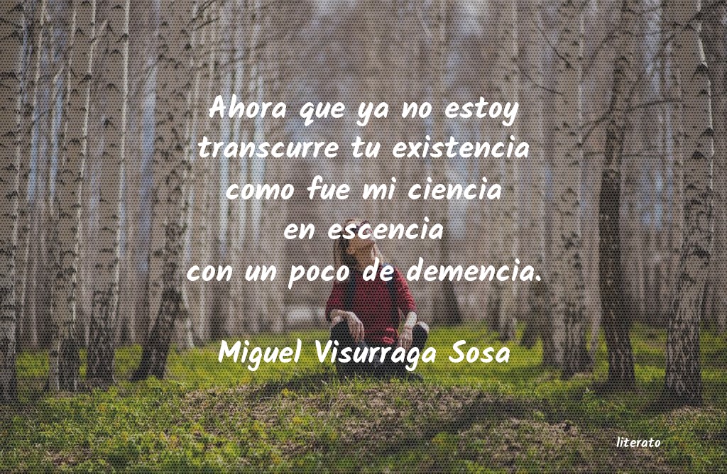 frases de Miguel Visurraga Sosa