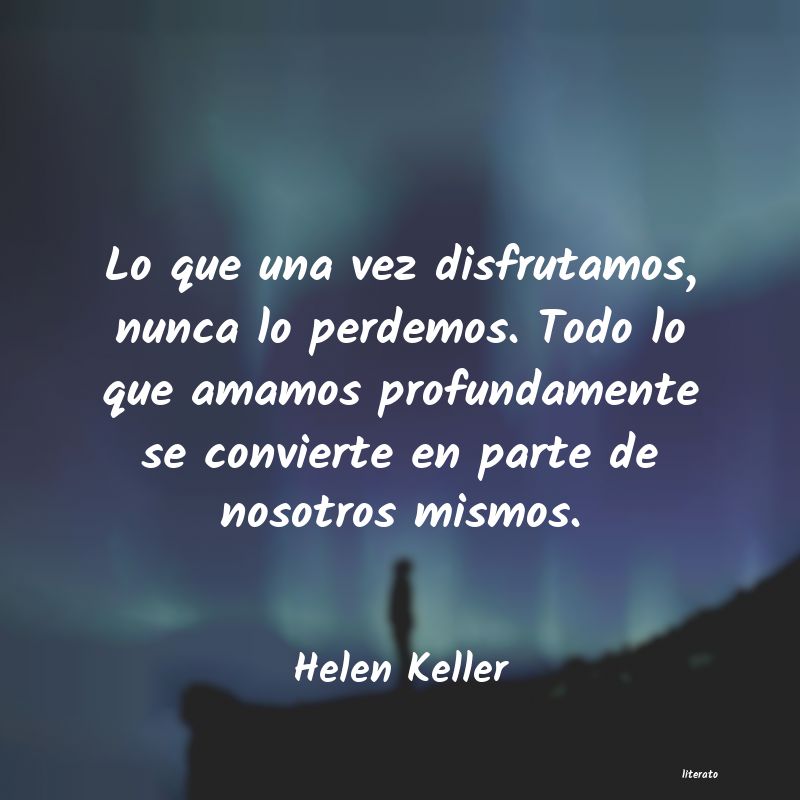 Frases de Helen Keller