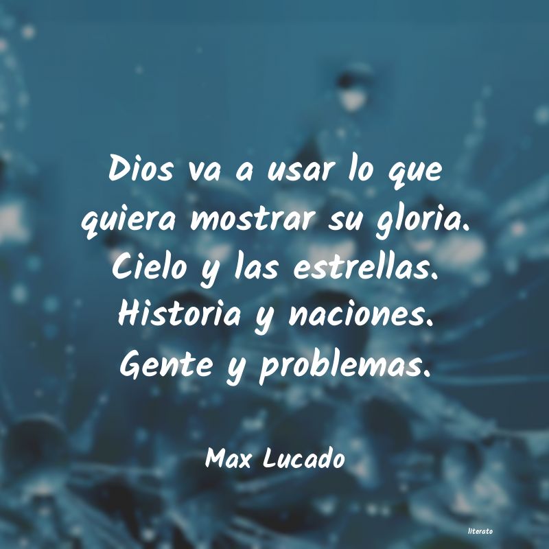 Frases de Max Lucado