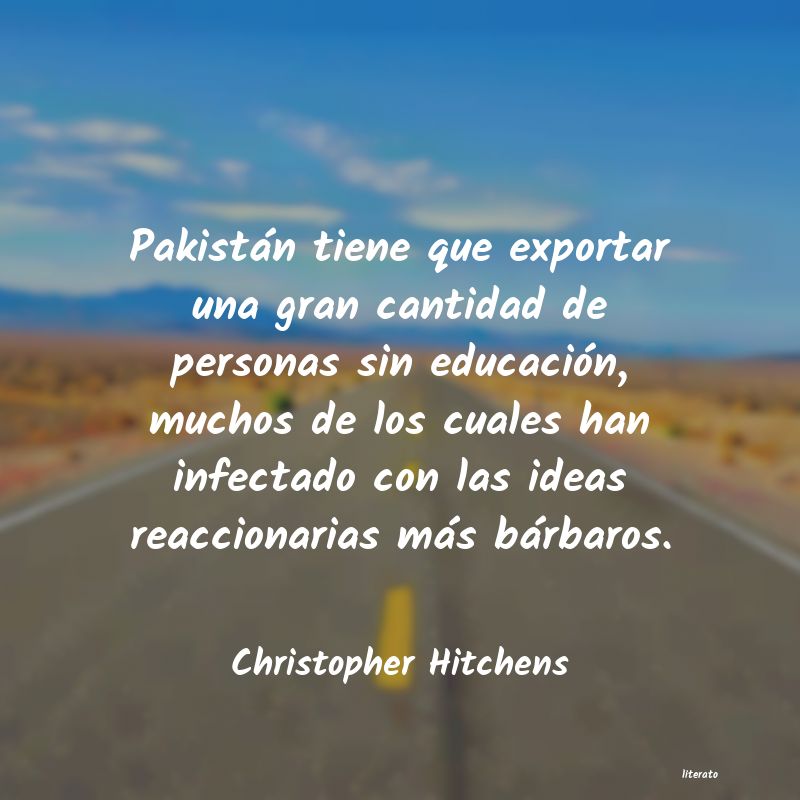frases de Christopher Hitchens