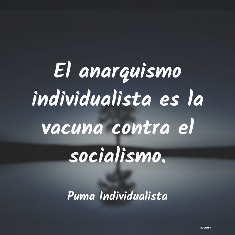 Frases de Puma Individualista