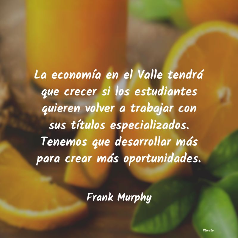 Frases de Frank Murphy