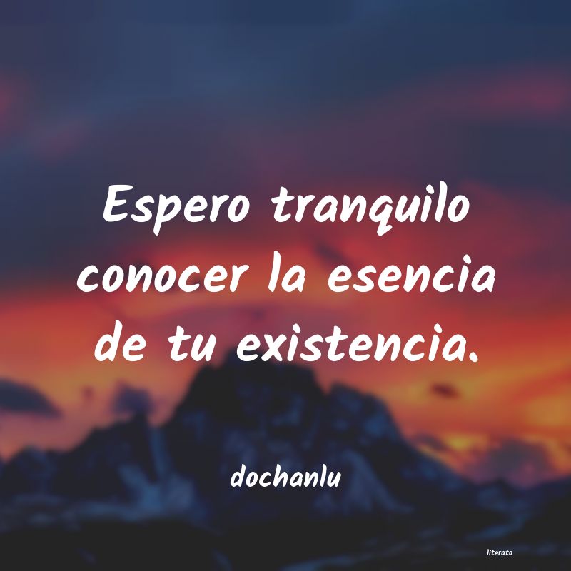 Frases de dochanlu