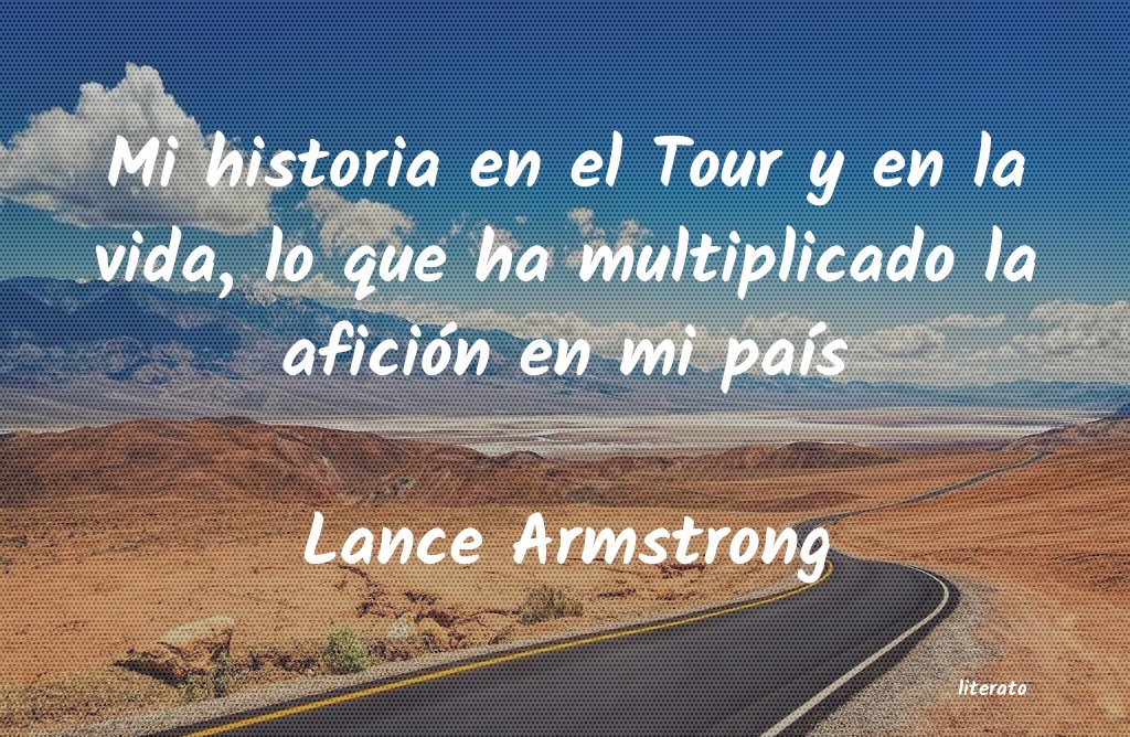 frases de Lance Armstrong
