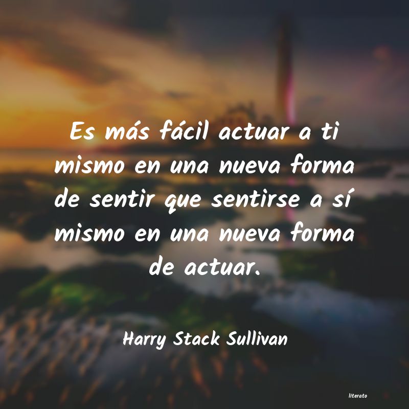 frases de Harry Stack Sullivan