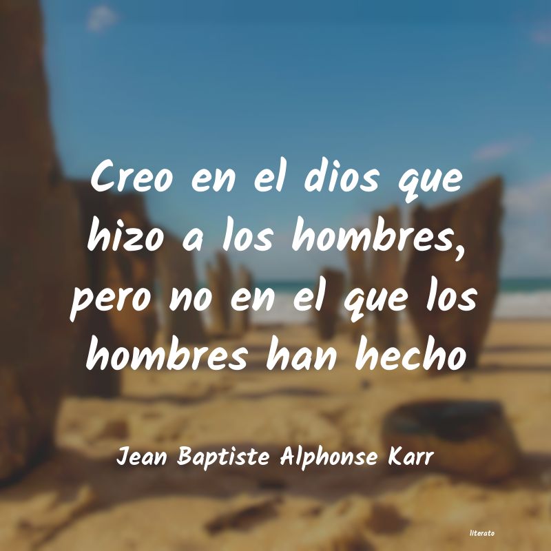 Frases de Jean Baptiste Alphonse Karr