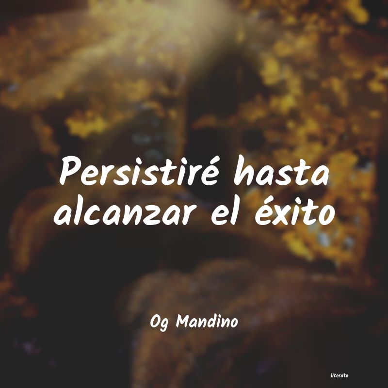 Frases de Og Mandino