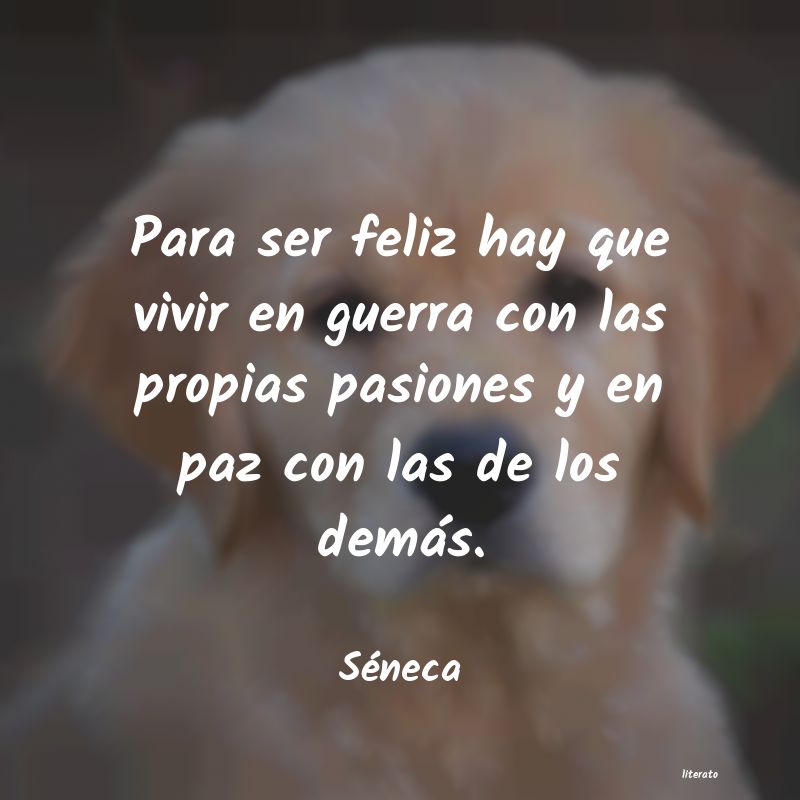 Frases celebres de temor de seneca - Literato