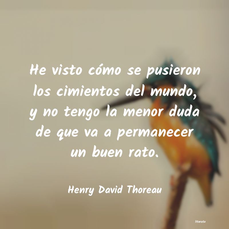 frases de Henry David Thoreau