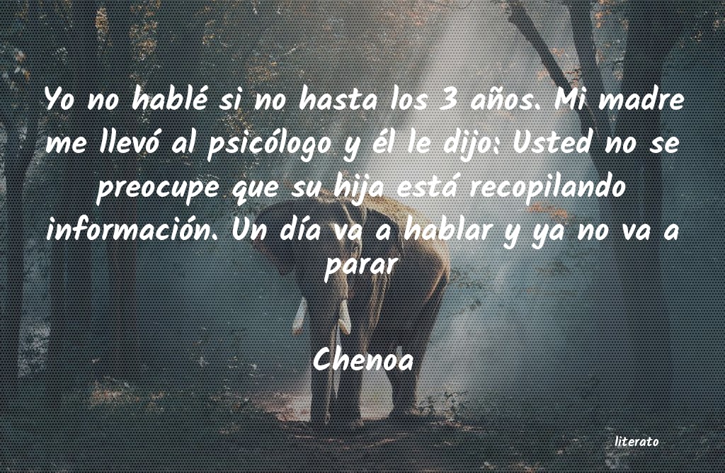 frases de Chenoa