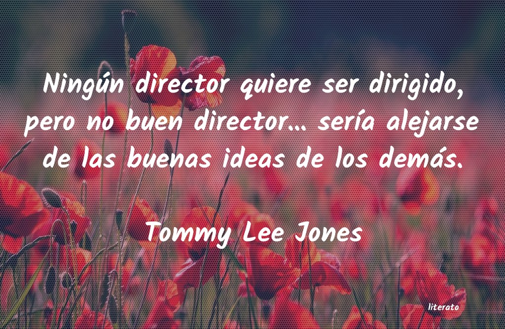 Frases de Tommy Lee Jones