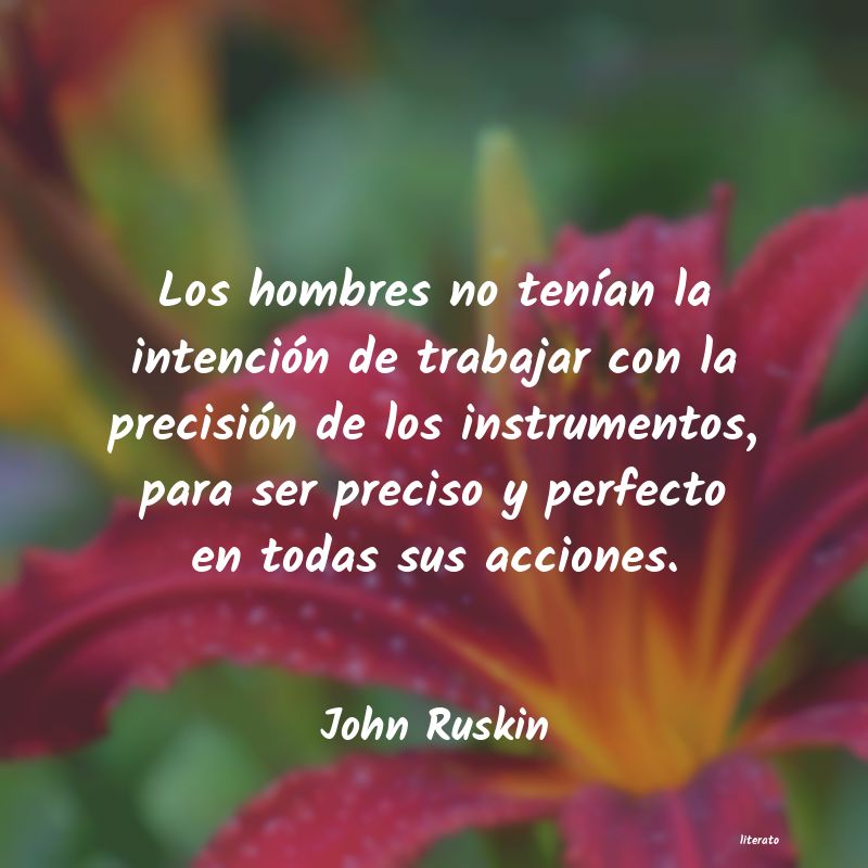 Frases de John Ruskin