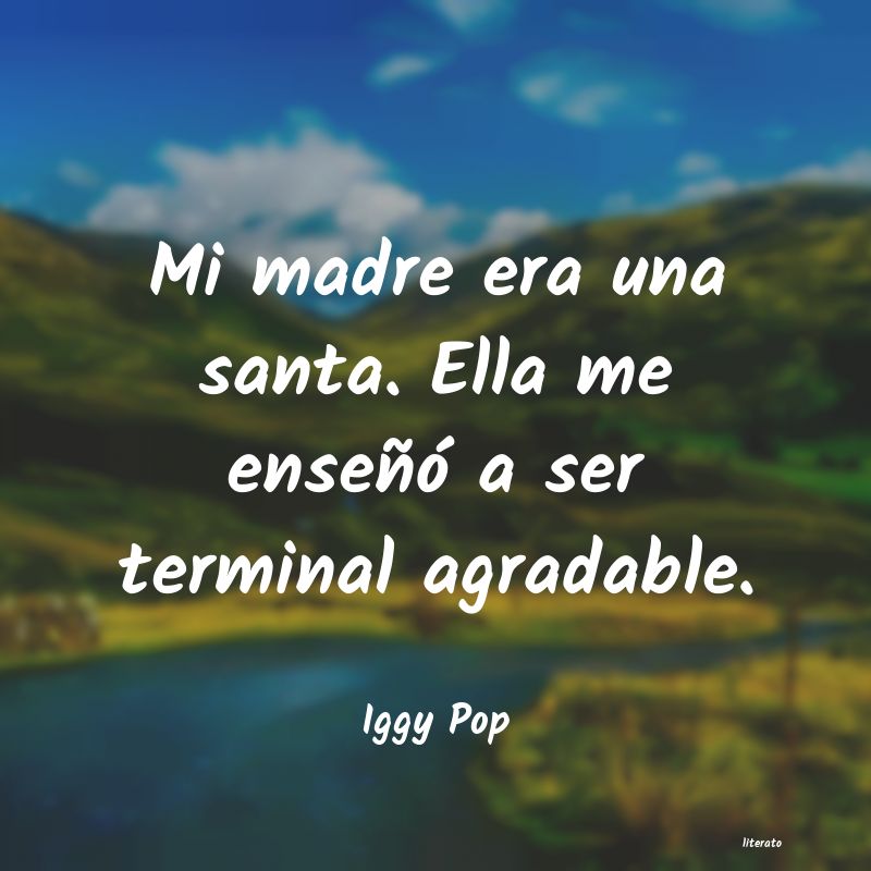 Frases de Iggy Pop