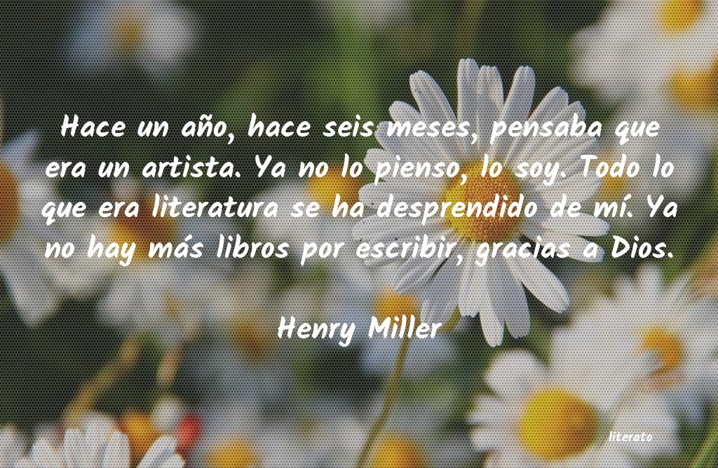 frases de Henry Miller