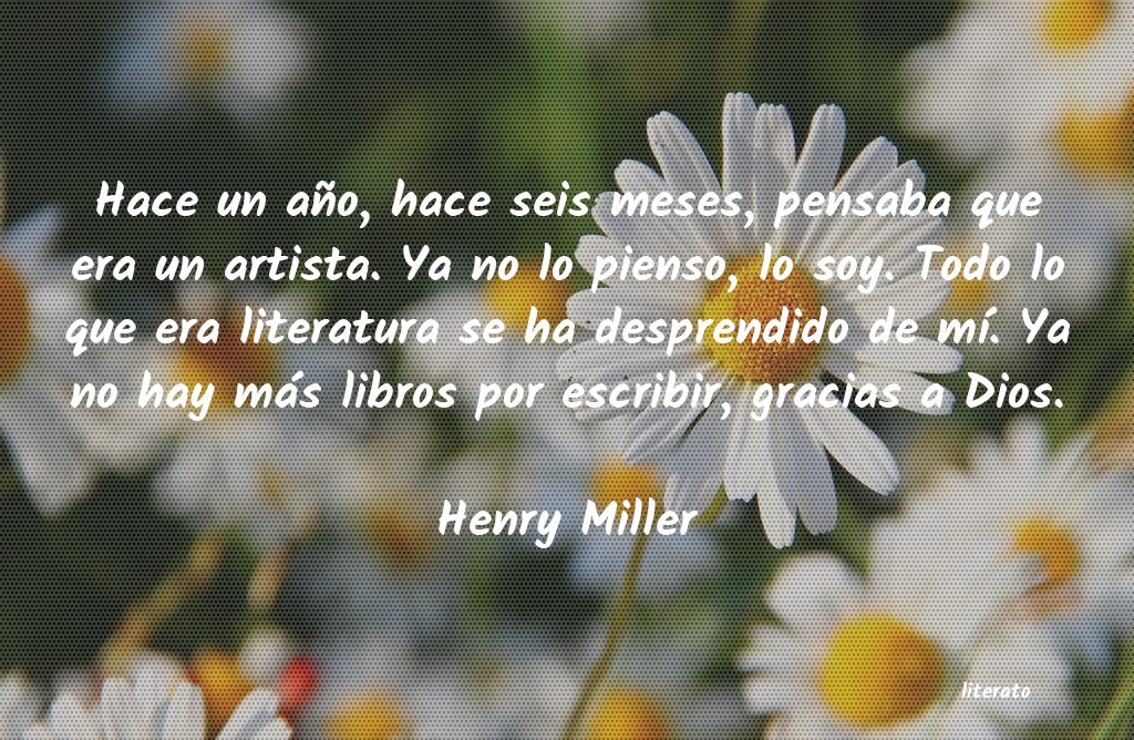 Frases de Henry Miller