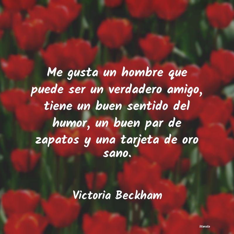 frases de Victoria Beckham