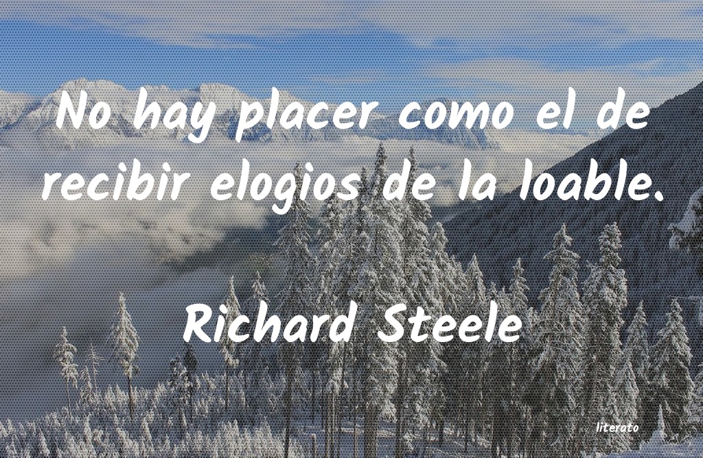 Frases de Richard Steele