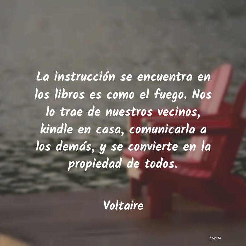 frases de Voltaire
