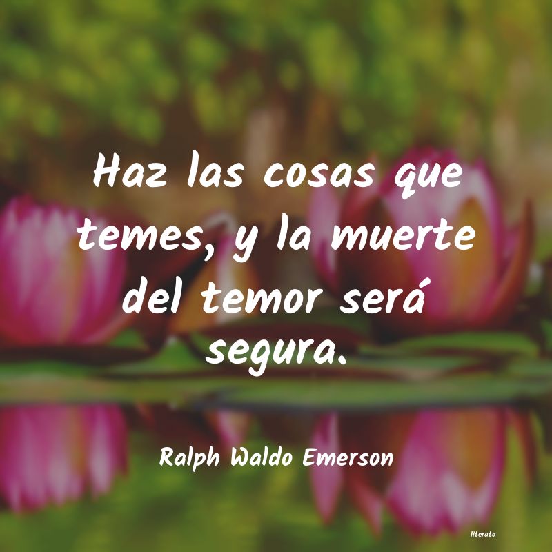 Frases de Ralph Waldo Emerson