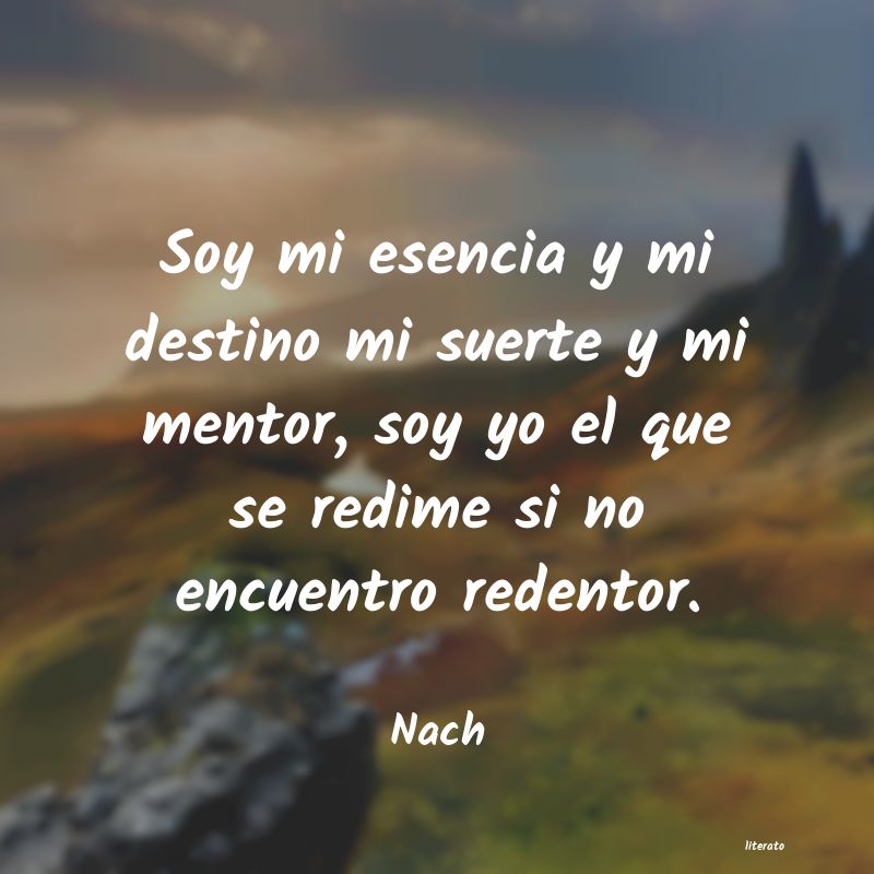 Frases de Nach