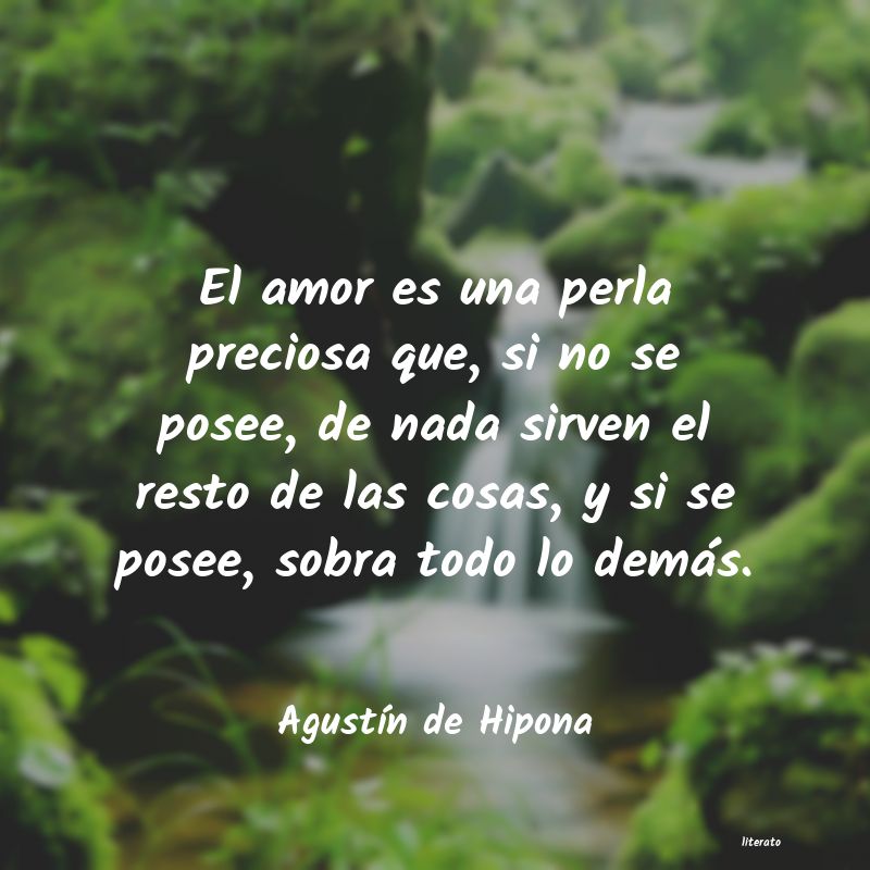 frases de AgustÃn de Hipona