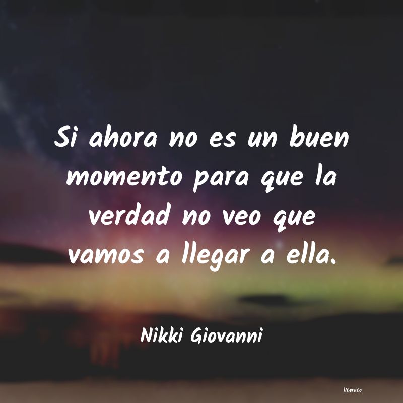 frases de Nikki Giovanni