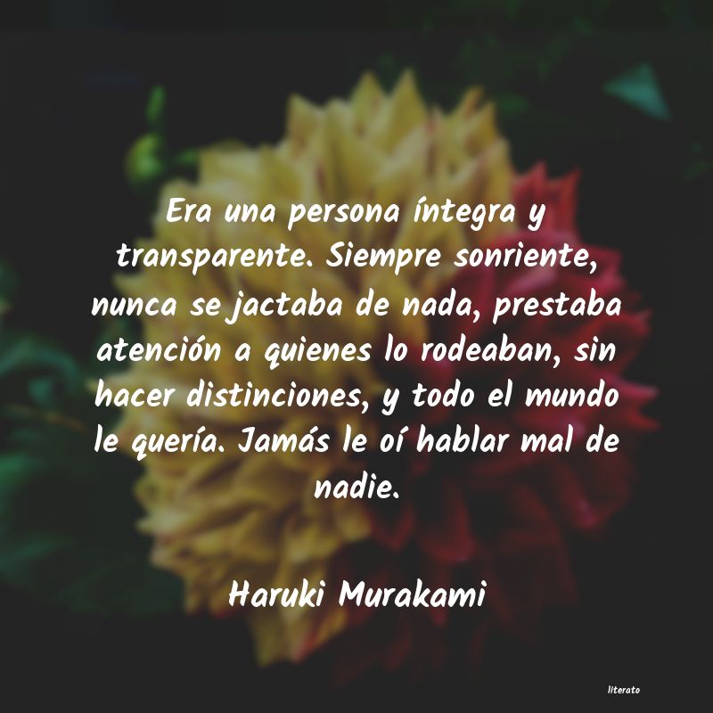 frases de Haruki Murakami