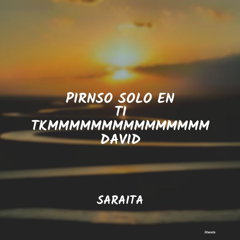 frases de SARAITA