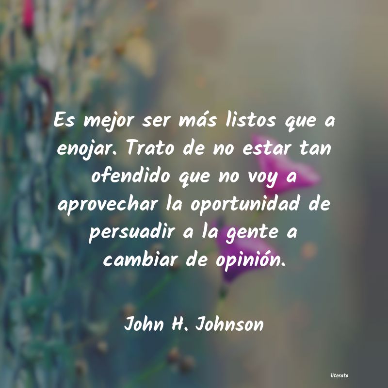 frases de John H. Johnson
