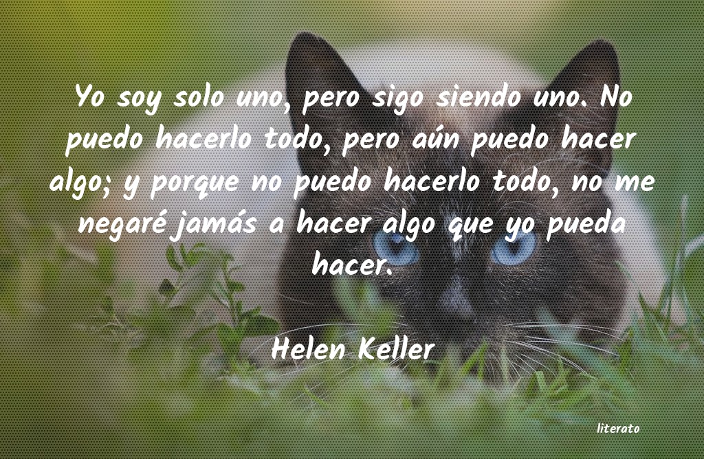 frases de Helen Keller