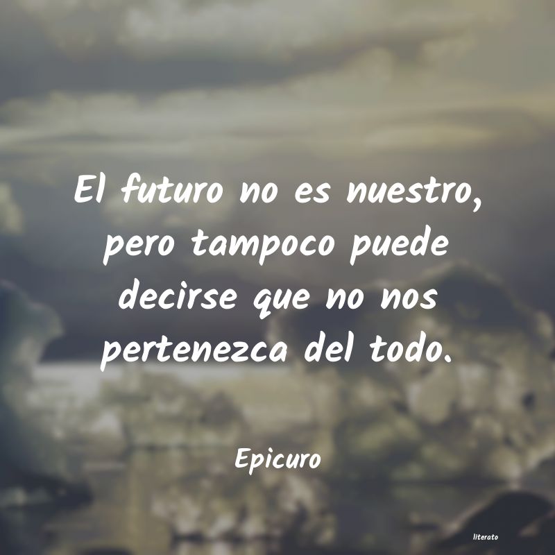 frases de Epicuro