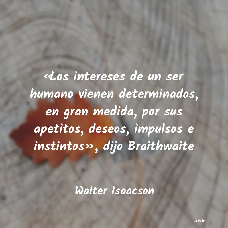 Frases de Walter Isaacson