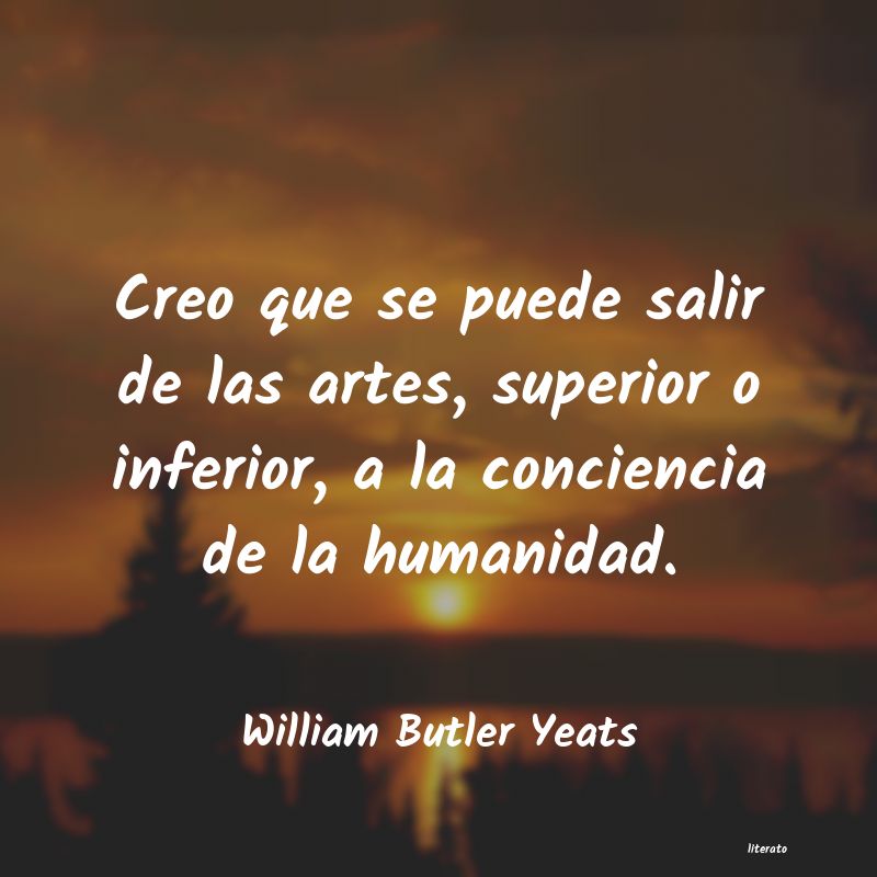 frases de William Butler Yeats