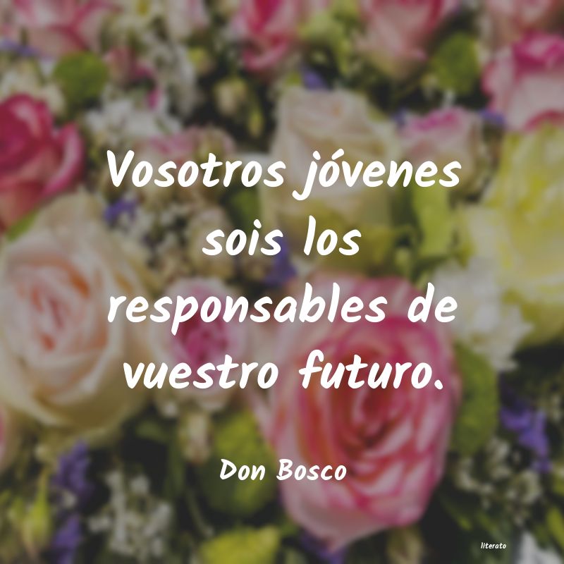 Frases de Don Bosco