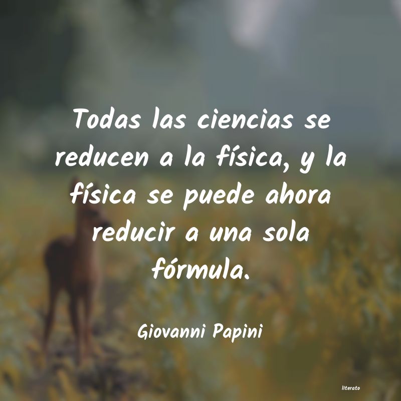 Frases de Giovanni Papini