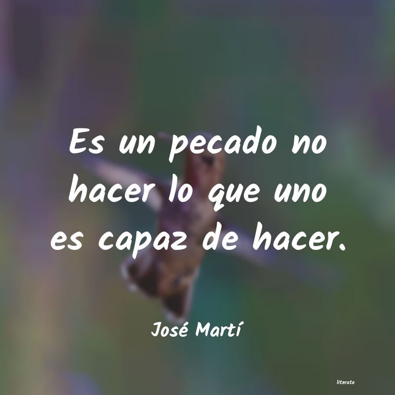 frases de José MartÃ