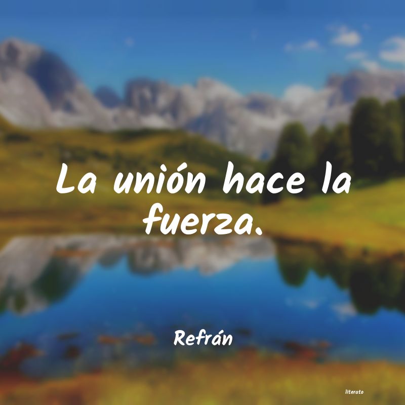 frases de Refrán