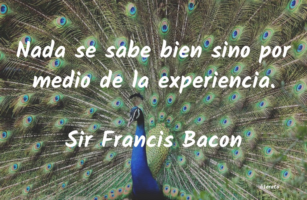 Frases de Sir Francis Bacon