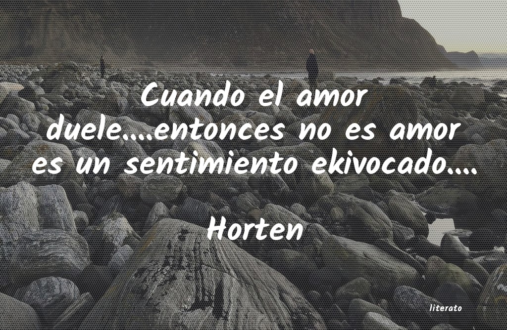 Frases de Horten